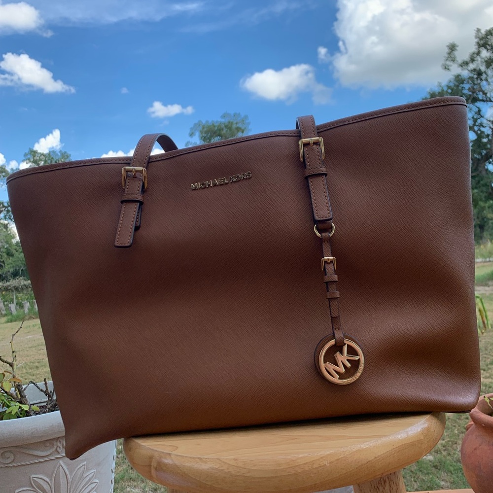 Michael Kors large jet set travel bag